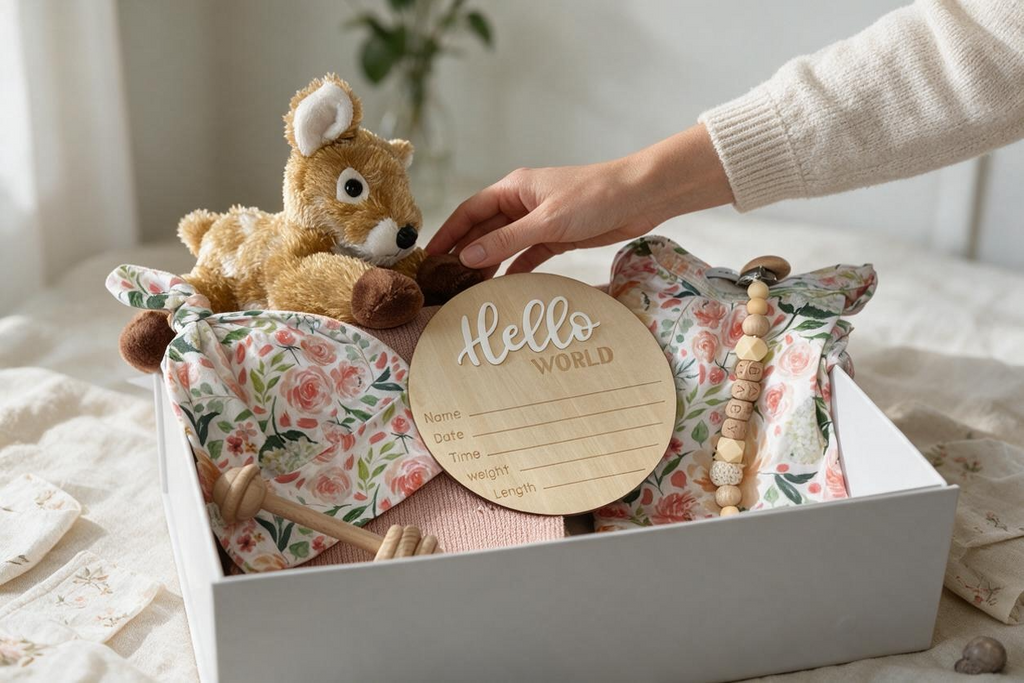 Pretty in Pink Gift Basket