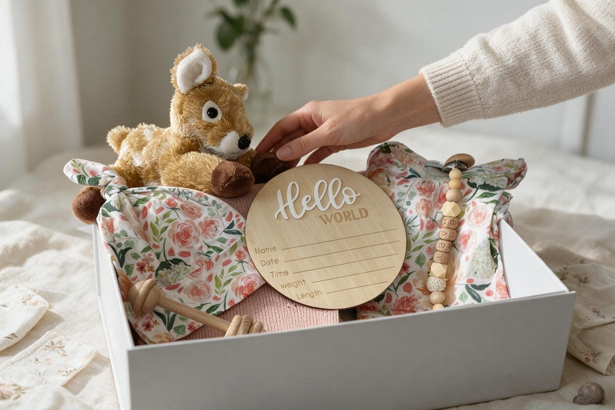 Pretty in Pink Gift Basket