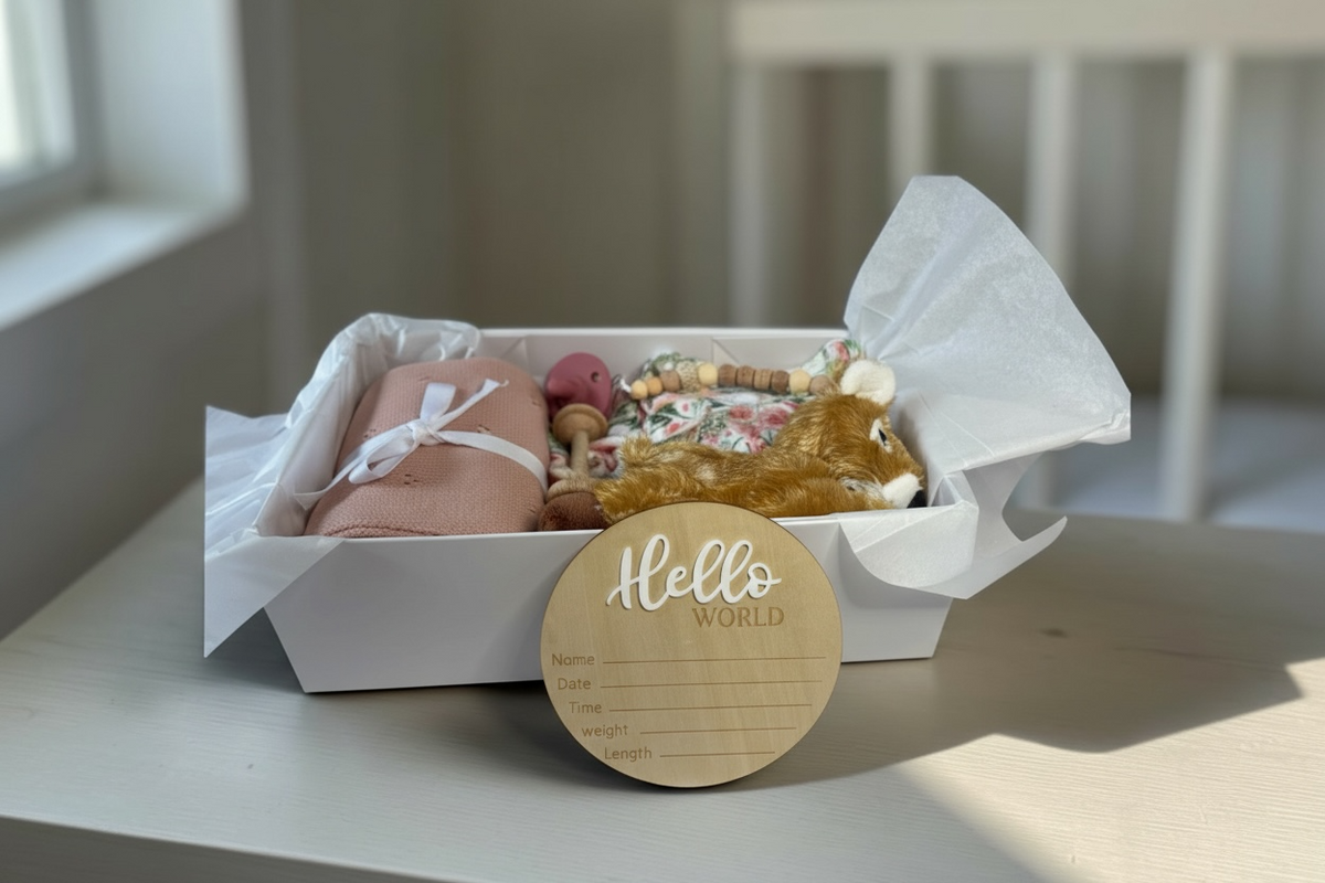 Pretty in Pink Gift Basket