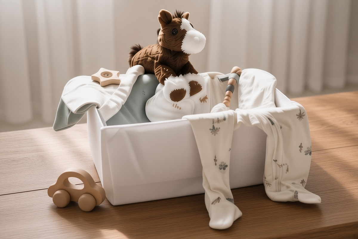 Baby Boy Gift Basket