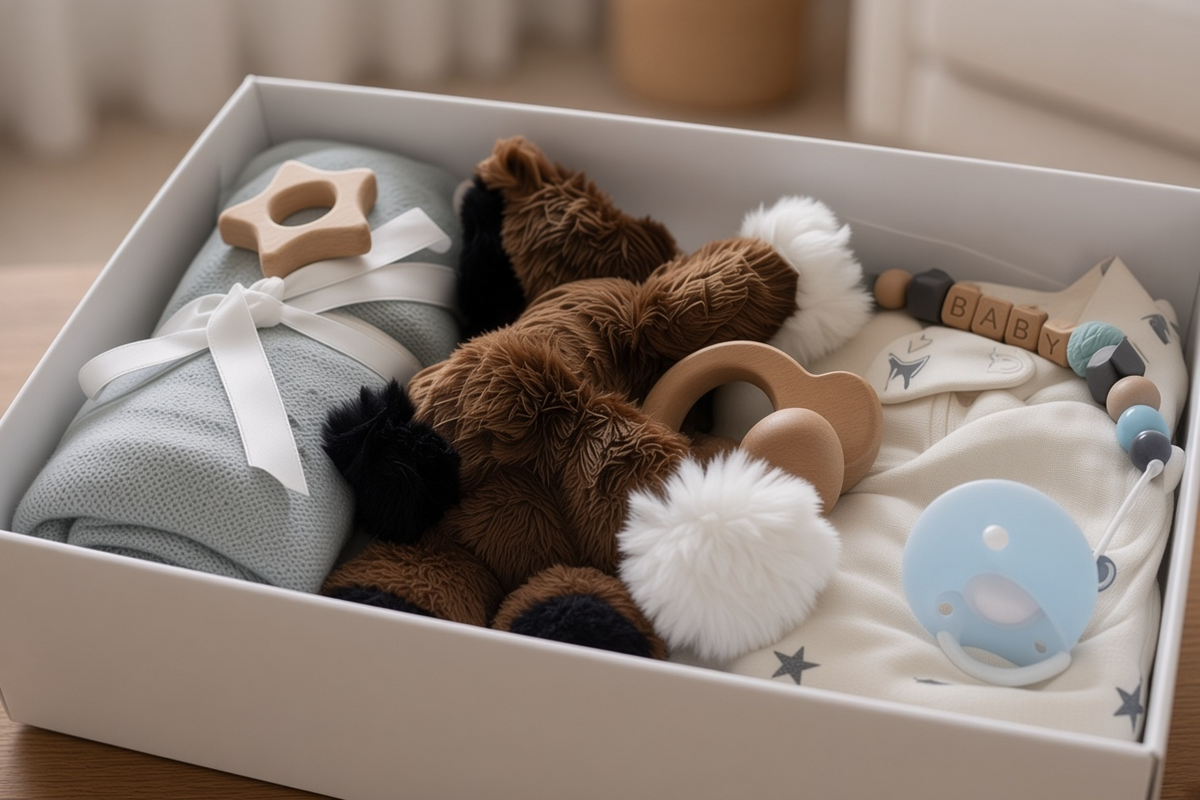Baby Boy Gift Basket